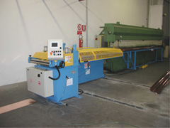    Roll Forming Equipment CURLING MACHINES FOR GUTTERS 